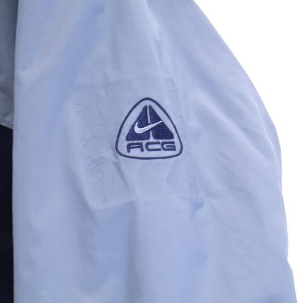 NIKE ACG ナイキ エーシージー 90s フリースジャケット 3WAY オールド マウンテンパーカー L ブルー系 レディース