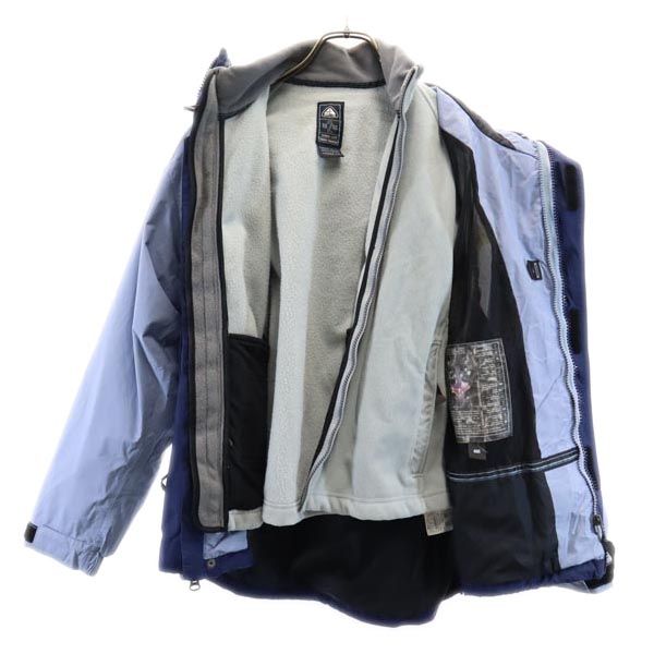 NIKE ACG ナイキ エーシージー 90s フリースジャケット 3WAY オールド マウンテンパーカー L ブルー系 レディース