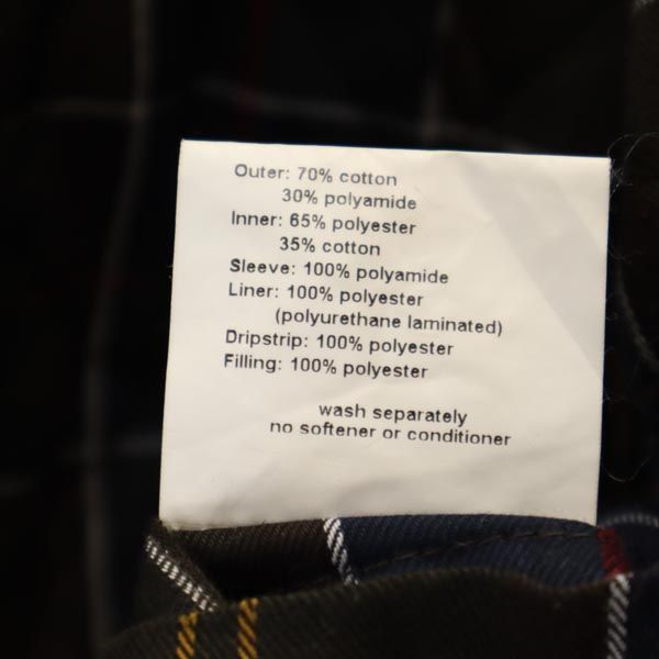 Barbour バブアー コットン ジャケット L グレー系 メンズ