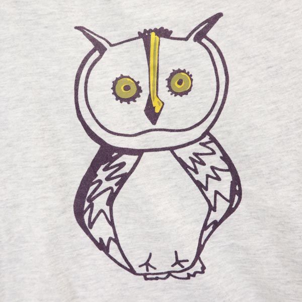 BURBERRY バーバリー 三陽商会 プリント 長袖 Tシャツ 8Y 128cm グレー系 ロンT キッズ