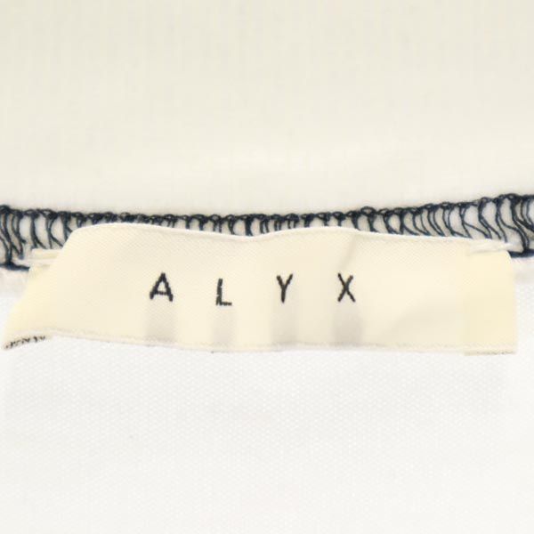 ALYX アリクス プリント 長袖 Tシャツ S ホワイト系 ロンT メンズ