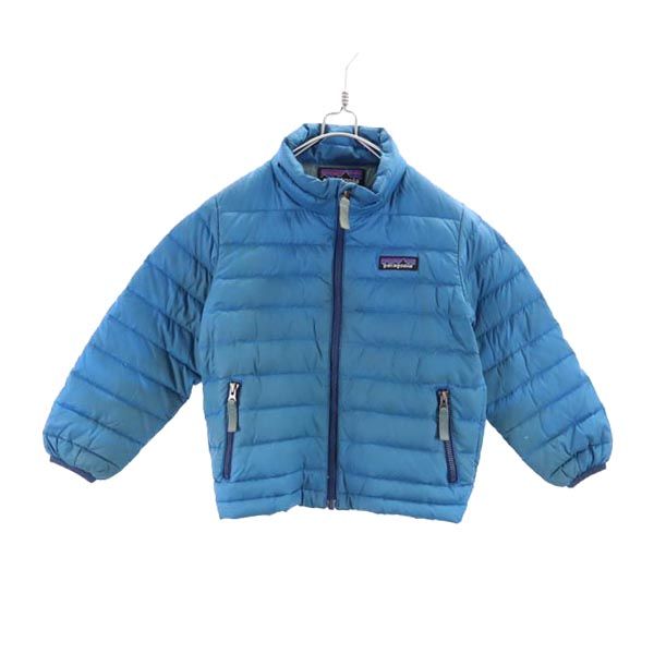 パタゴニア ダウンジャケット 3T ブルー系 patagonia アウトドア キッズ