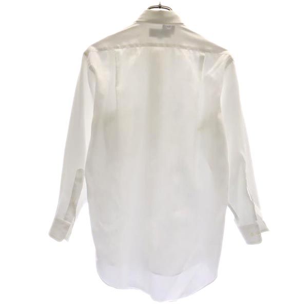 GIVENCHY ジバンシィ 日本製 長袖 ワイシャツ 38-76 ホワイト メンズ