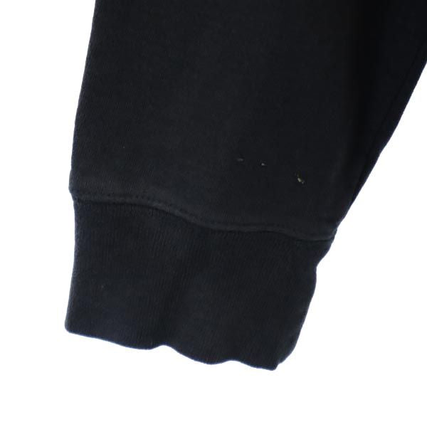 THE NORTH FACE ノースフェイス 長袖 スウェットパーカー M ブラック プルオーバー ロゴ メンズ