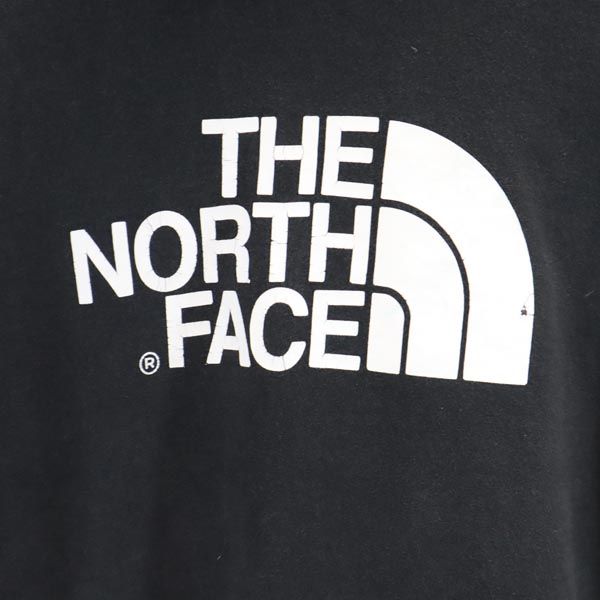 THE NORTH FACE ノースフェイス 長袖 スウェットパーカー M ブラック プルオーバー ロゴ メンズ