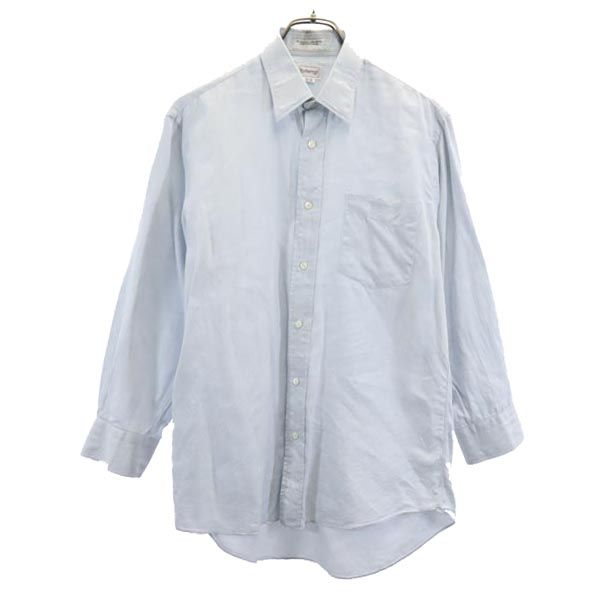 Burberrys バーバリーズ 90s オールド 長袖 コットンシャツ 39 ブルー系 メンズ