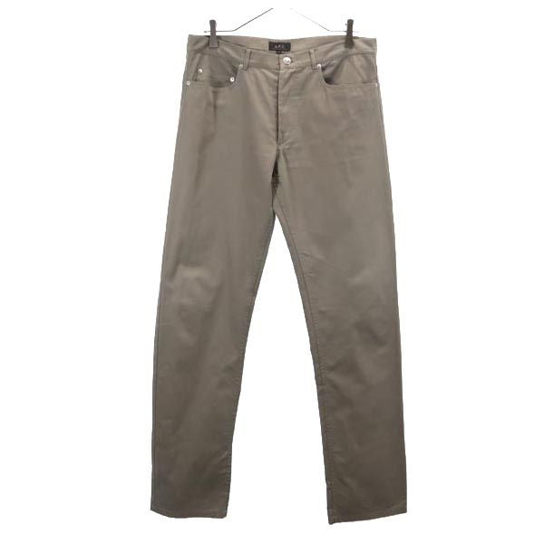 A.P.C. アーペーセー スーツ 上下 セットアップ 上XS/下W32 グレー テーラードジャケット ロングパンツ メンズ