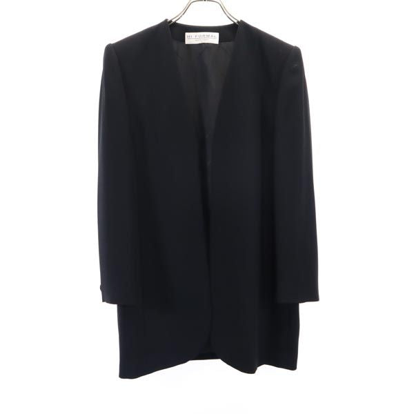 GIVENCHY ジバンシィ 日本製 スカートスーツ 上下 セットアップ 12AB 黒 レディース