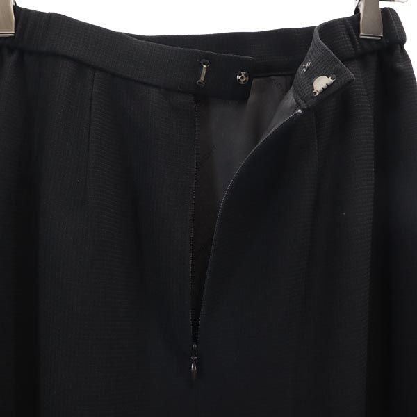 GIVENCHY ジバンシィ 日本製 スカートスーツ 上下 セットアップ 12AB 黒 レディース