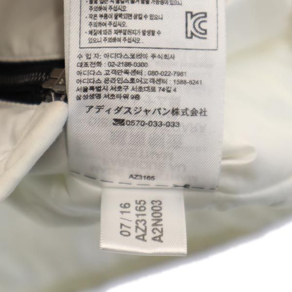 adidas Originals アディダスオリジナルス × ハイク コラボ トレフォイルロゴ 中綿ジャケット XS ホワイト系 HYKE メンズ