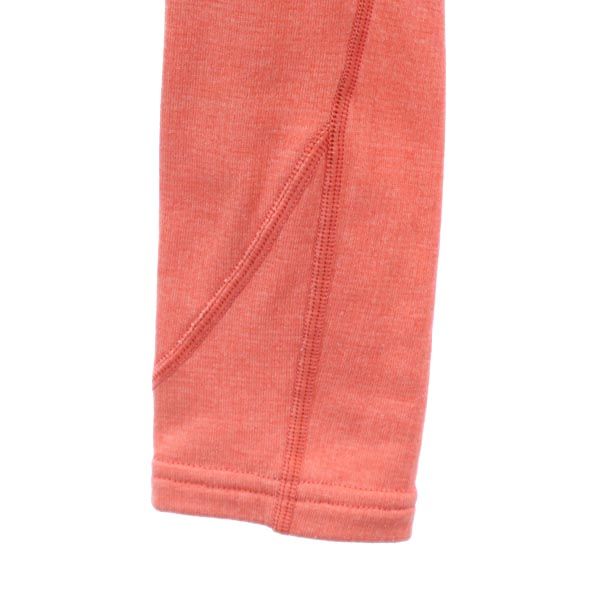 patagonia パタゴニア アウトドア 43475 長袖 ハーフジップ Tシャツ S ピンク系 ロンT レディース