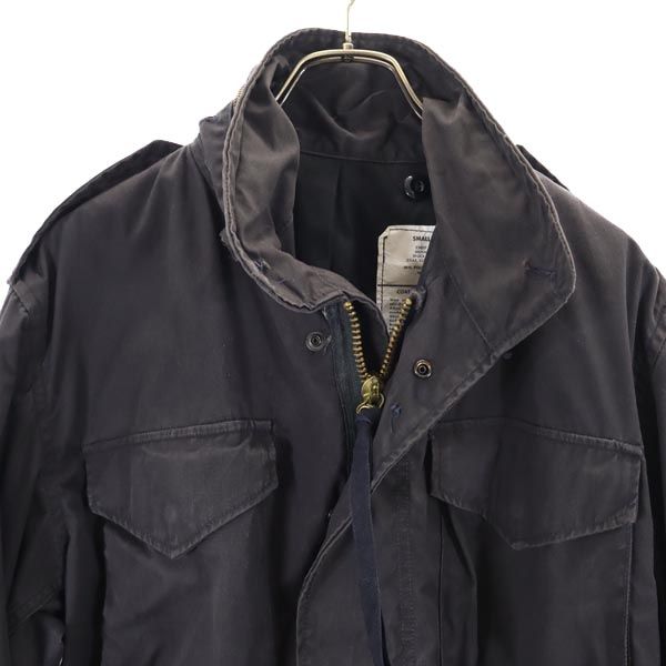 USA製 フィールドジャケット S ネイビー ミリタリー メンズ