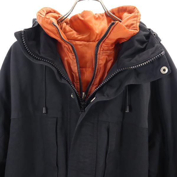 EXIGO 3way マウンテンパーカー XL ブラック 中綿ライナー付き メンズ
