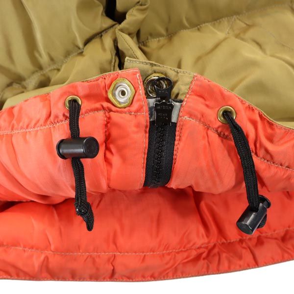 BEAUTY&YOUTH UNITED ARROWS ビューティアンドユースユナイテッドアローズ × クレセント コラボ USA製 ダウンジャケット XS ブラウン Crescent Down Works メンズ