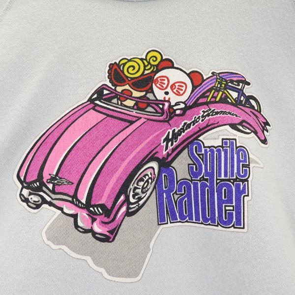 HYSTERIC ヒステリック プリント 長袖 トレーナー 140 グレー系 ロゴ キッズ