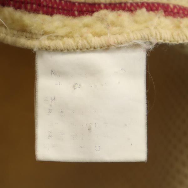 HYSTERIC ヒステリック 日本製 ボア フリースジャケット ベージュ×ピンク レディース