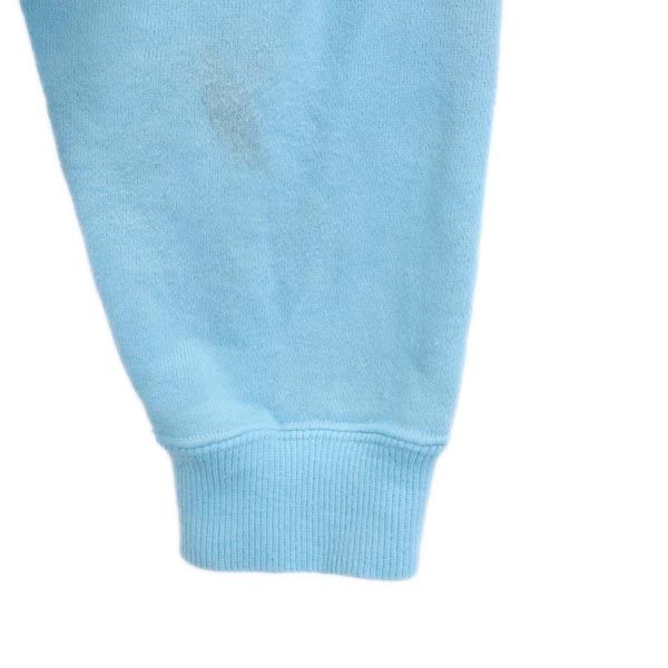 BABY MILO ベイビーマイロ 日本製 プリント 長袖 スウェット トレーナー 130 ブルー系 裏起毛 A BATHING APE キッズ