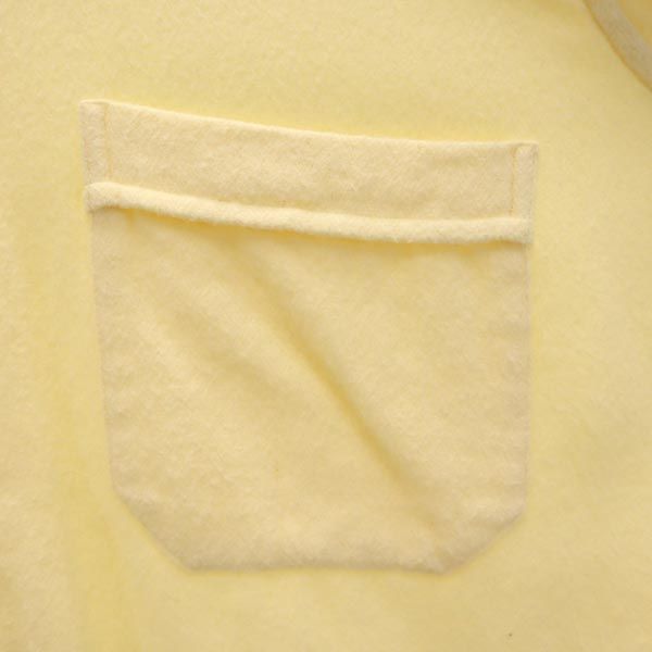 LUCIANO BARBERA ルチアーノバルベラ イタリア製 長袖 ボタンダウンシャツ M イエロー系 メンズ