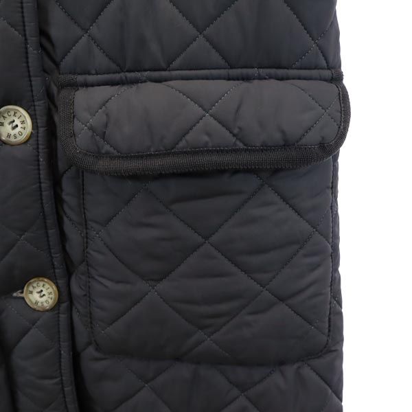 Mackintosh マッキントッシュ 英国製 ボア キルティングジャケット 36 グレー系 レディース