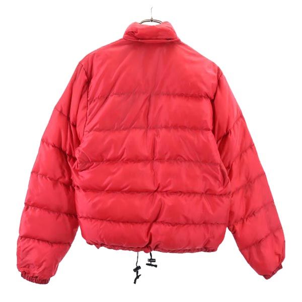 Crescent Down Works クレセントダウンワークス USA製 ダウンジャケット XS レッド系 メンズ