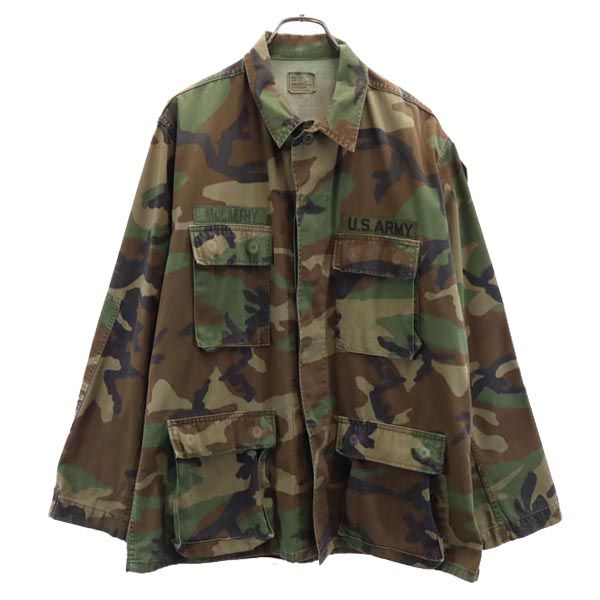 US ARMY アメリカ軍 カモフラ 長袖 ミリタリージャケット カーキグリーン メンズ