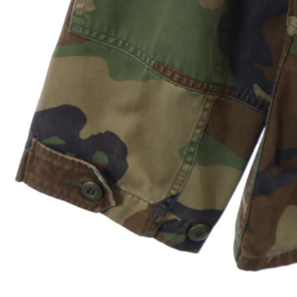 US ARMY アメリカ軍 カモフラ 長袖 ミリタリージャケット カーキグリーン メンズ