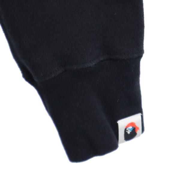 A BATHING APE PIRATE アベイシングエイプ パイレーツ 長袖 スウェット トレーナー S ブラック メンズ