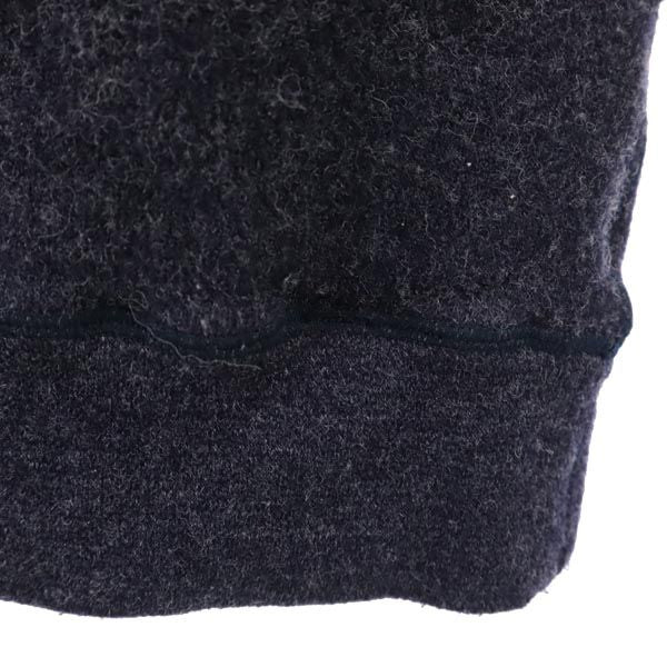 yetiua 日本製 長袖 トレーナー S グレー系 スウェット 裏フリース メンズ