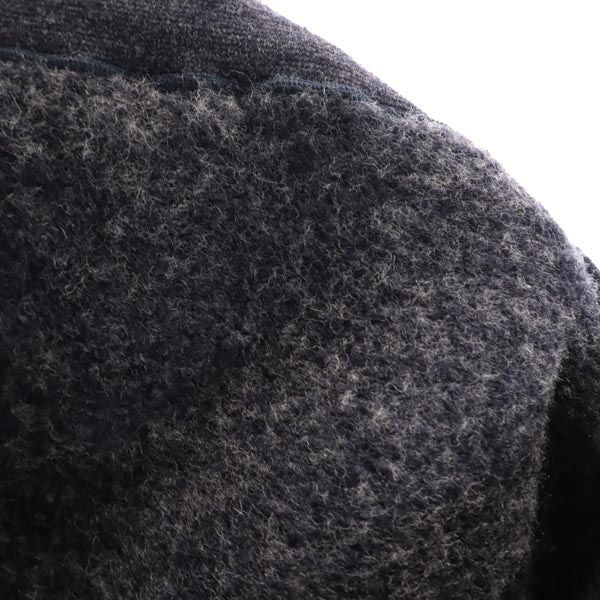 yetiua 日本製 長袖 トレーナー S グレー系 スウェット 裏フリース メンズ