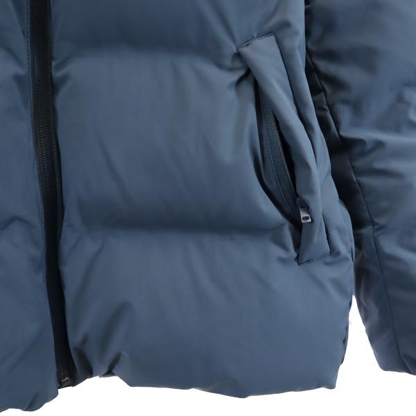 UNIQLO ユニクロ シームレス ダウンジャケット M ネイビー レディース