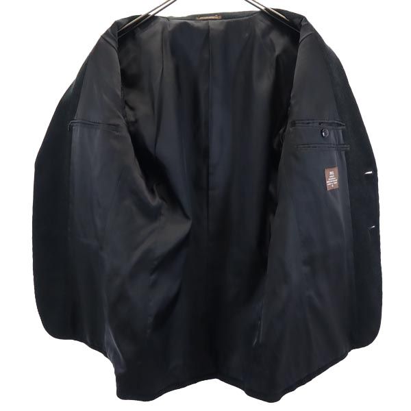 henri luc chapuis アンリリュシャピュイ コーデュロイ テーラードジャケット S 黒 メンズ