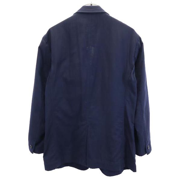 ISSEY MIYAKE イッセイミヤケ 日本製 テーラードジャケット 2 ネイビー メンズ