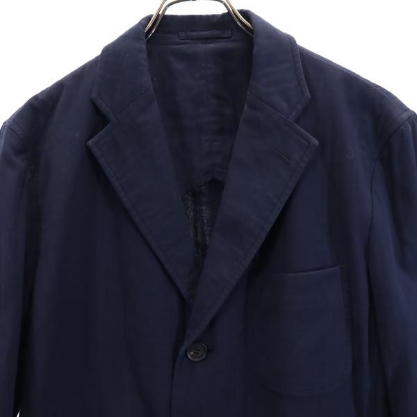 ISSEY MIYAKE イッセイミヤケ 日本製 テーラードジャケット 2 ネイビー メンズ