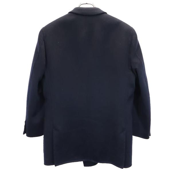 GREAT CASHMERE カシミヤ100% 長袖 テーラードジャケット ネイビー メンズ