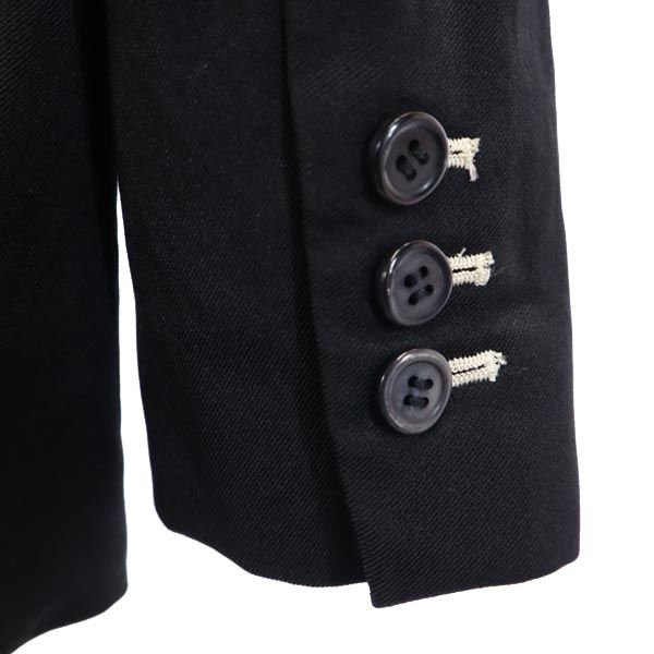 COMME des GARCONS HOMME PLUS コムデギャルソンオムプリュス 2007年 日本製 長袖 テーラードジャケット S ブラック メンズ