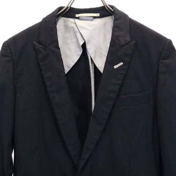 COMME des GARCONS HOMME PLUS コムデギャルソンオムプリュス 2007年 日本製 長袖 テーラードジャケット S ブラック メンズ