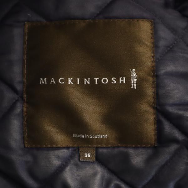 Mackintosh マッキントッシュ 英国製 キルティングジャケット 38 ネイビー メンズ