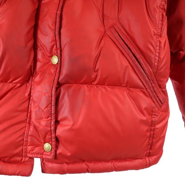 POLO JEANS COMPANY ポロジーンズカンパニー ダウンジャケット XL 赤 レディース