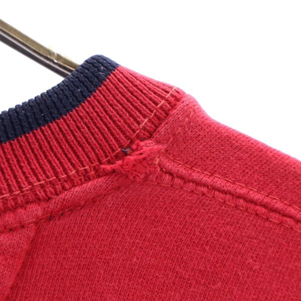 CHAPS RALPH LAUREN チャップスラルフローレン 長袖 スウェット トレーナー L 赤 裏起毛 メンズ