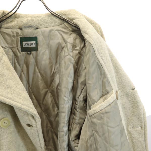 UNIQLO ユニクロ チェスターコート XL ベージュ系 メンズ