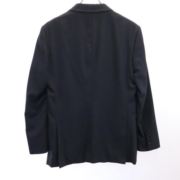 BURBERRY BLACK LABEL バーバリーブラックレーベル 三陽商会 ウールブレンド テーラードジャケット S ネイビー系 メンズ