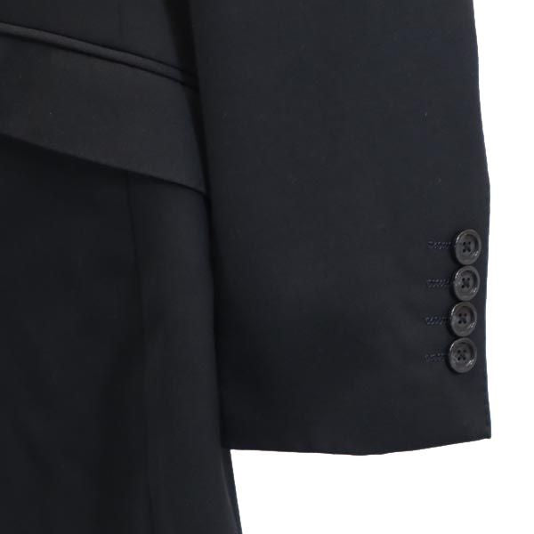 BURBERRY BLACK LABEL バーバリーブラックレーベル 三陽商会 ウールブレンド テーラードジャケット S ネイビー系 メンズ