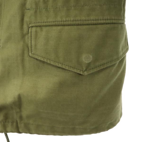 HYKE ハイク 日本製 ミリタリージャケット S カーキ メンズ