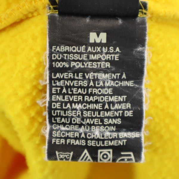 NAUTICA ノーティカ USA製 長袖 ボアフリース トレーナー M イエロー メンズ