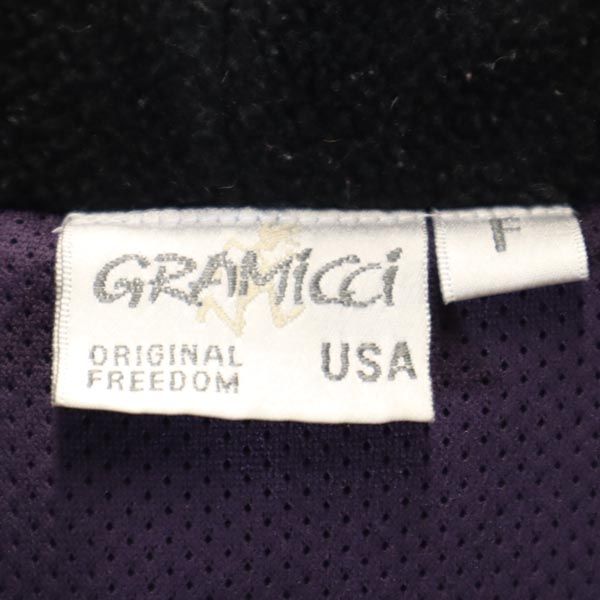 Gramicci グラミチ フリース ポンチョ F ネイビー レディース