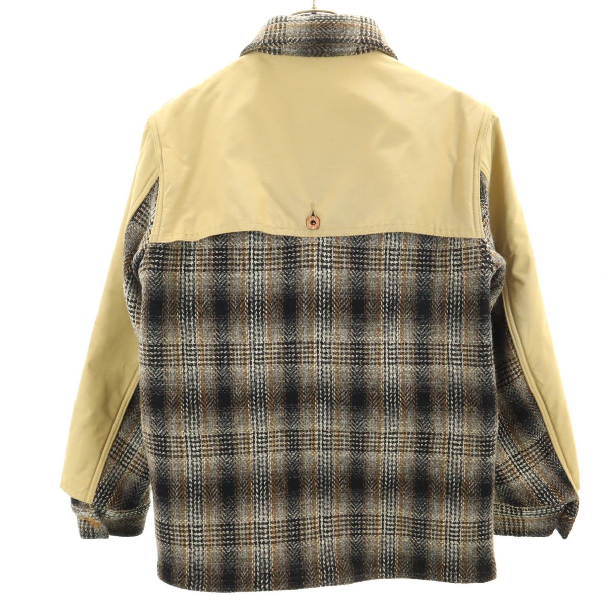 WASTE(TWICE) ウェストトゥワイス 60/40 ロクヨンクロス ツイード ハンティングジャケット 1 ベージュ メンズ