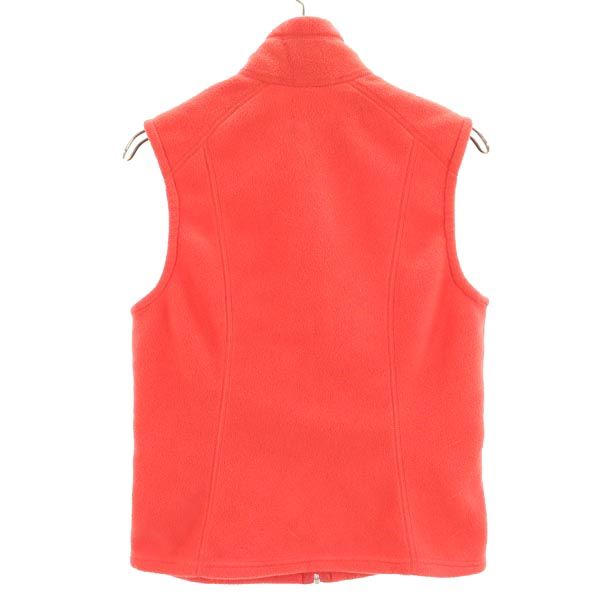 patagonia パタゴニア アウトドア フリース ベスト S 朱色 レディース
