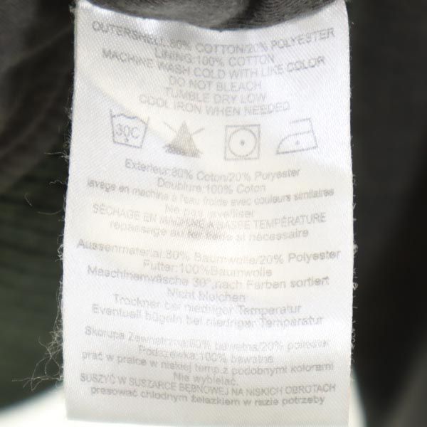 バートン スノーボード 長袖 スウェット ジップパーカー S グレー×グリーン BURTON メンズ