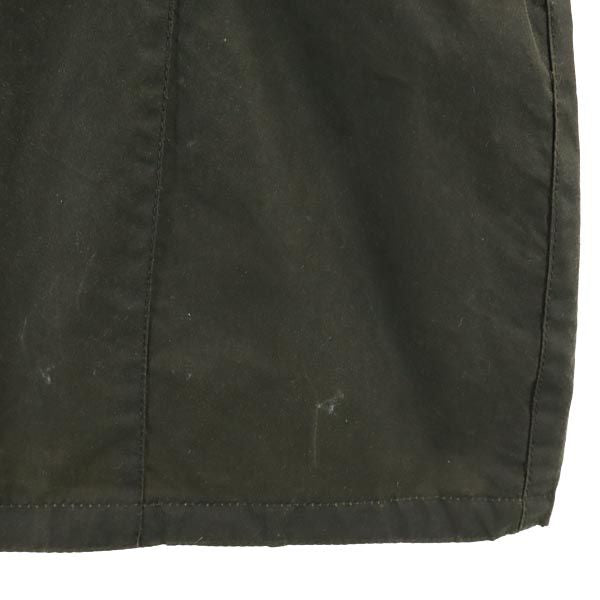 Barbour バブアー ライトウエイト 4oz WAX ワックスド ジャケット USA 4 グリーン系 ワーク レディース