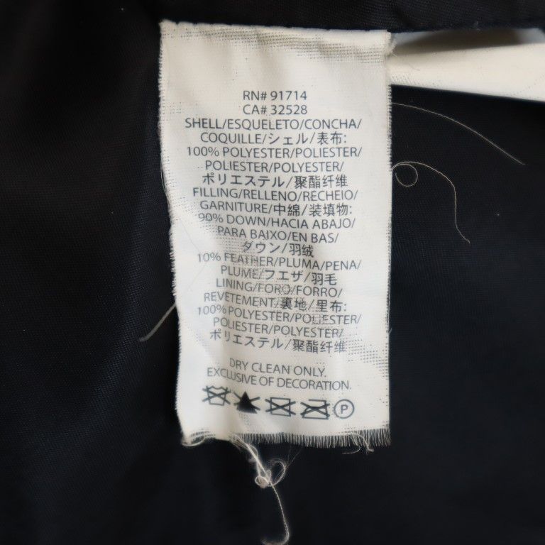 ARMANI EXCHANGE アルマーニエクスチェンジ ダウンコート XS ブラック レディース